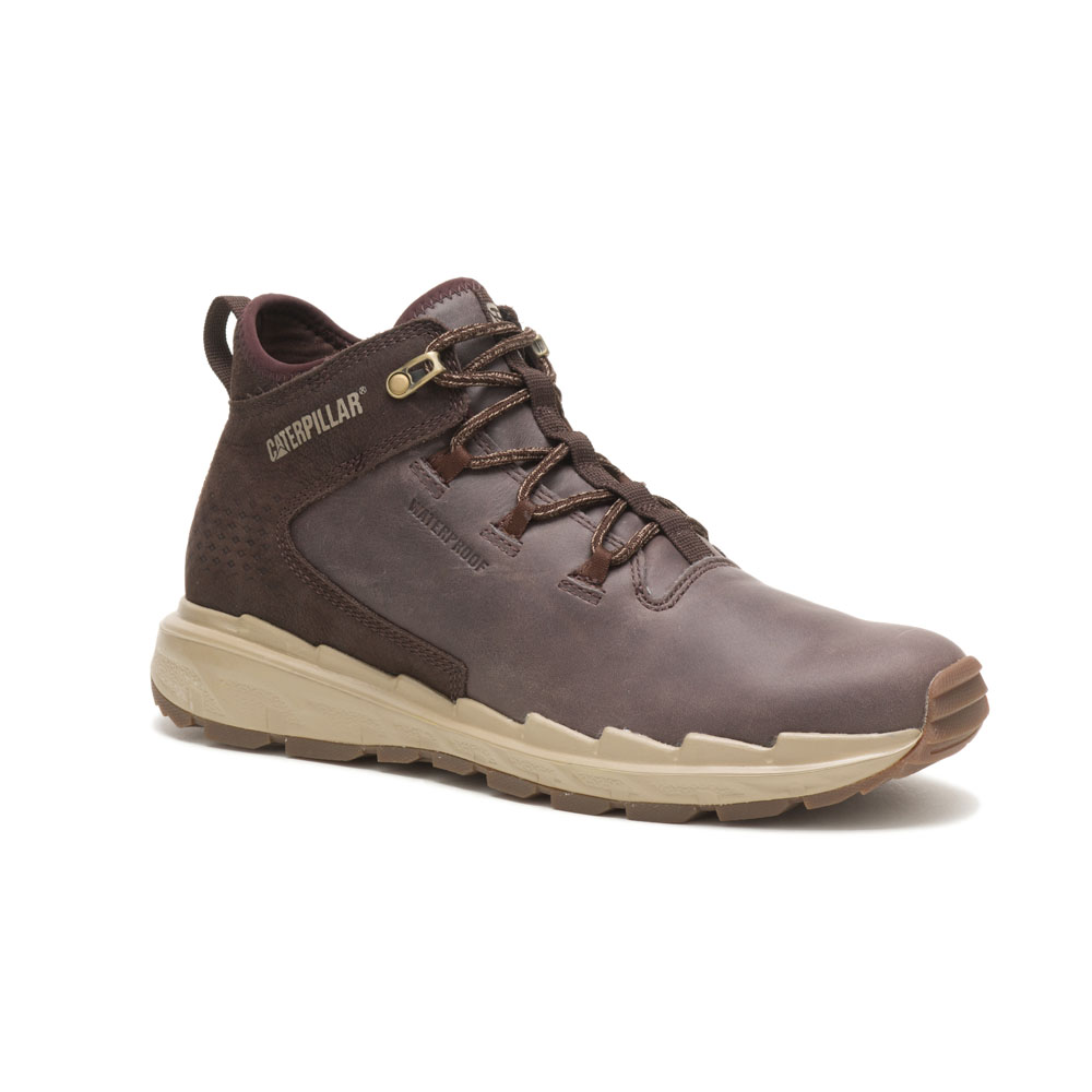 Caterpillar Stratify Wp Philippines - Mens Trainers - Coffee 97802DRKJ